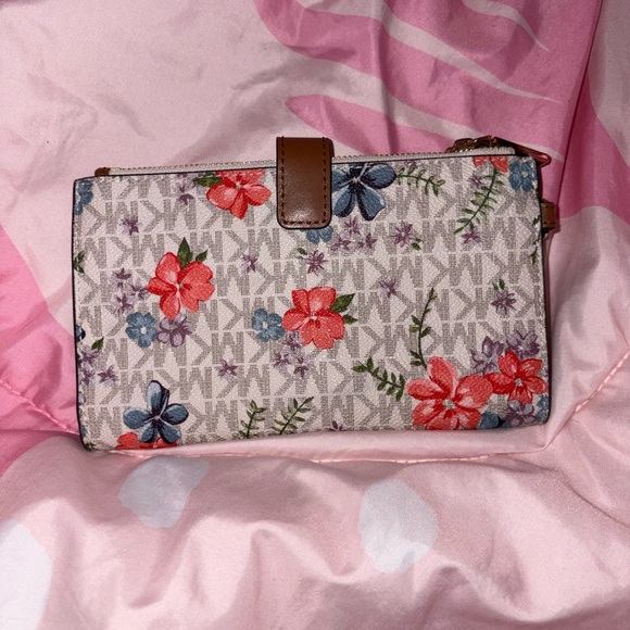 Michael Kors Multicolor Floral Clutch - Picture 2 of 4